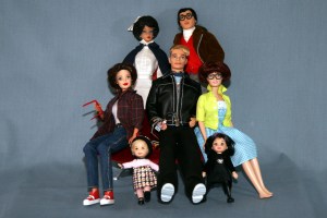 Vintage and Contemporary Mattel Fashion Dolls. Photo by Brian Lee.