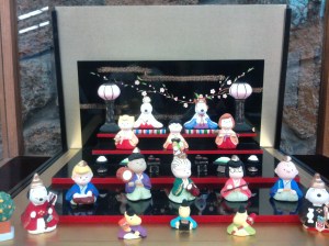 Hinamatsuri--Girls Day in Japan--Figures Portrayed as Peanuts Characters at the Charles R. Schultz Museum, Santa Rosa, CA. Photo by Omnidoll 2010.